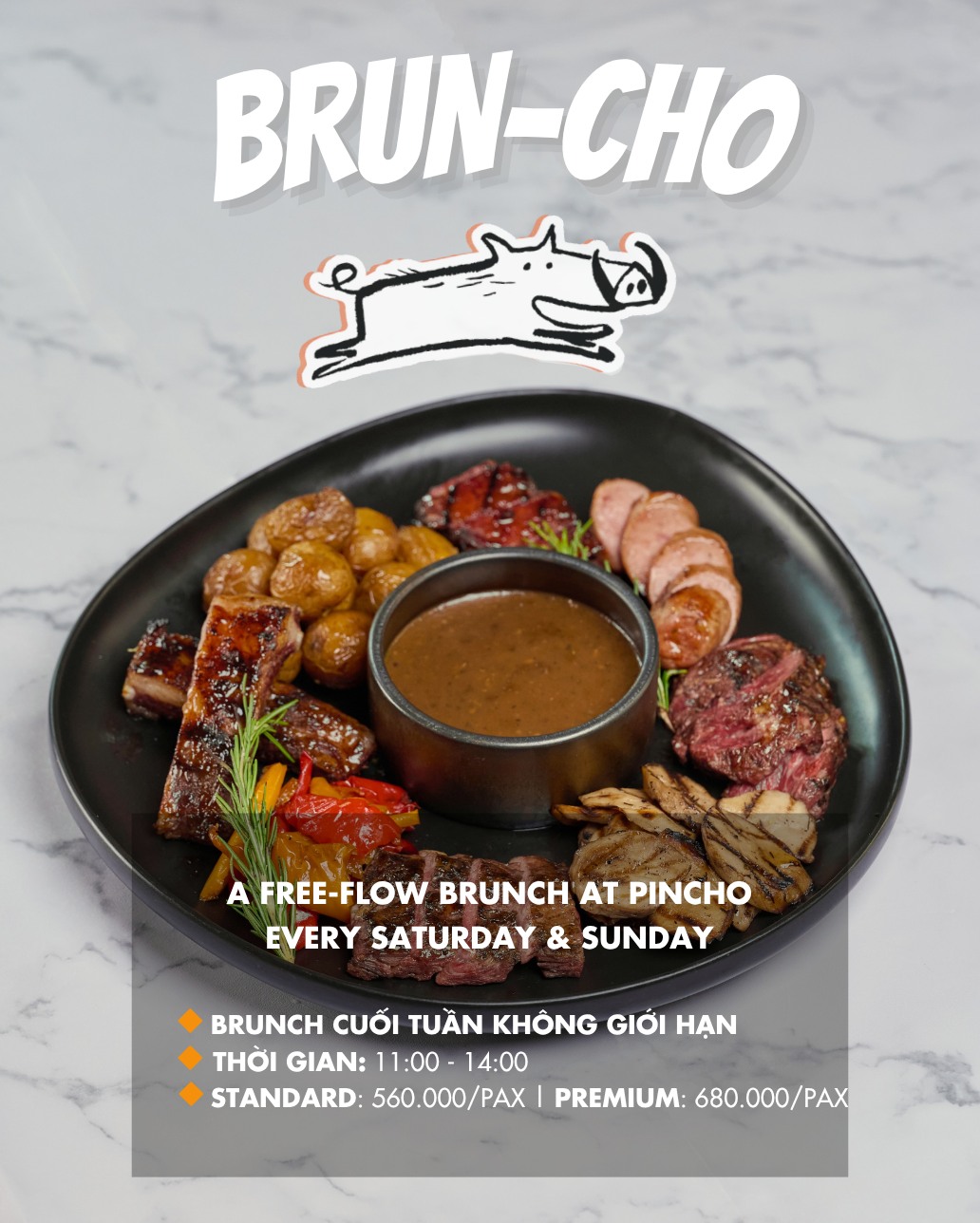 WHEN BRUNCH HITS THE MEAT