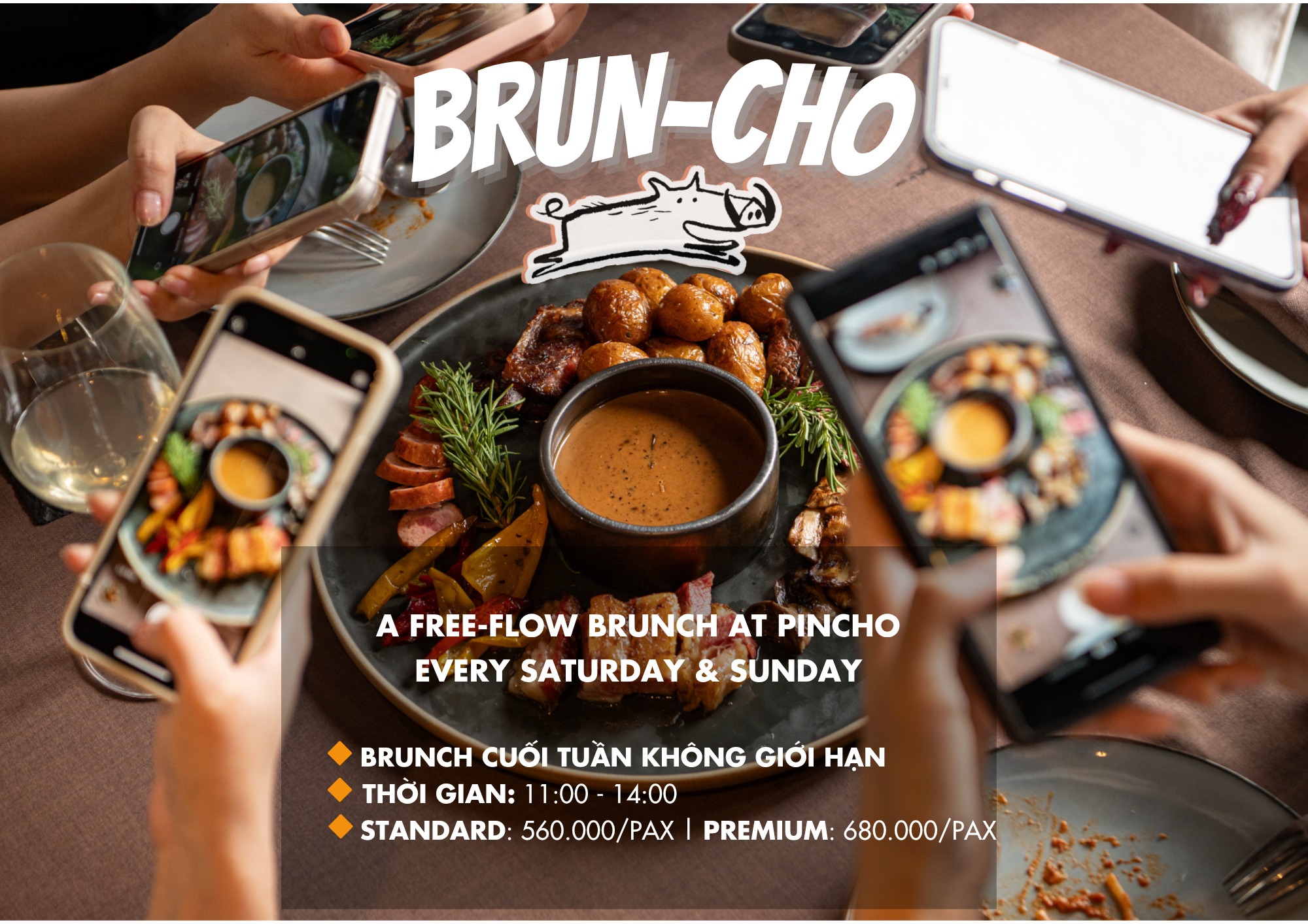 NOTHING BEATS A BRUNCHO FEAST