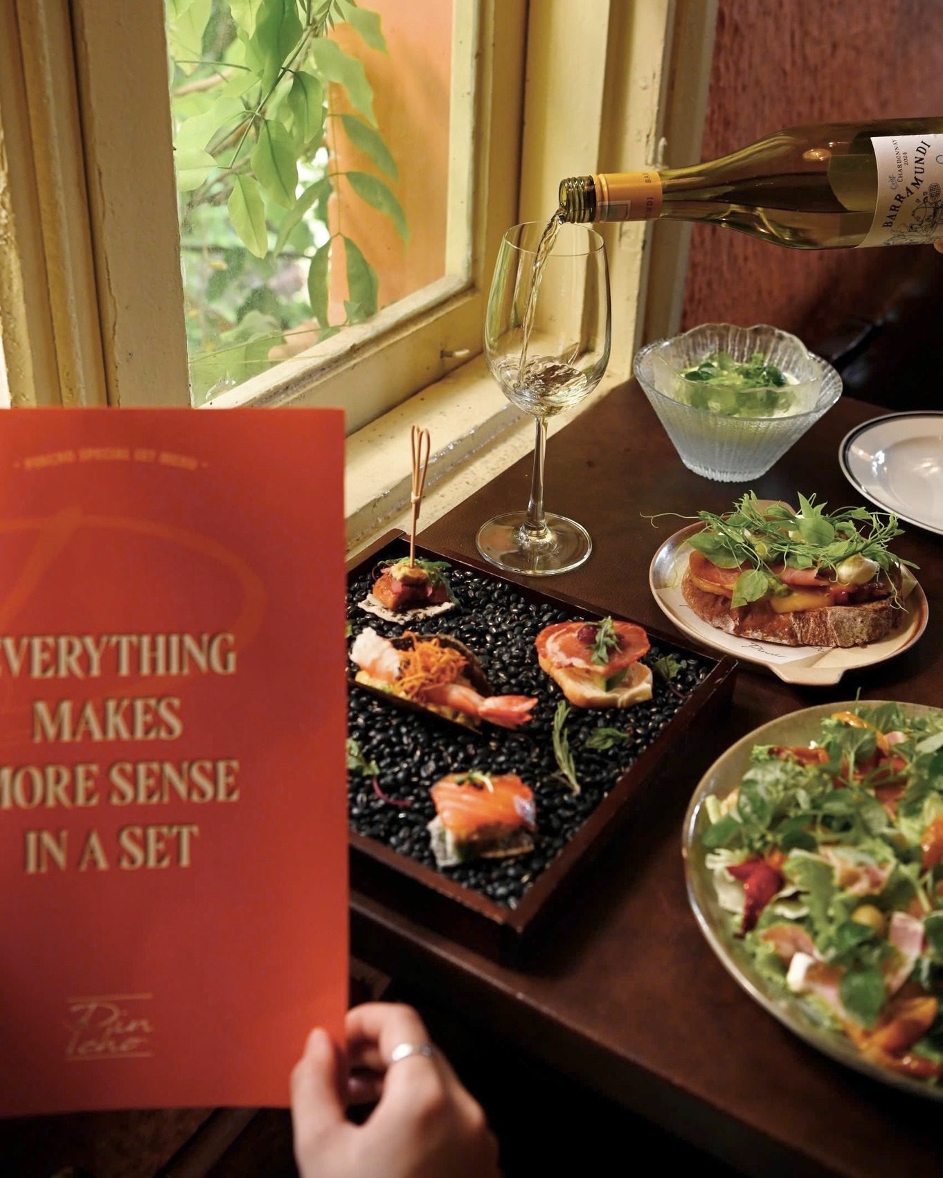 EVERYTHING MAKES MORE SENSE IN A SET