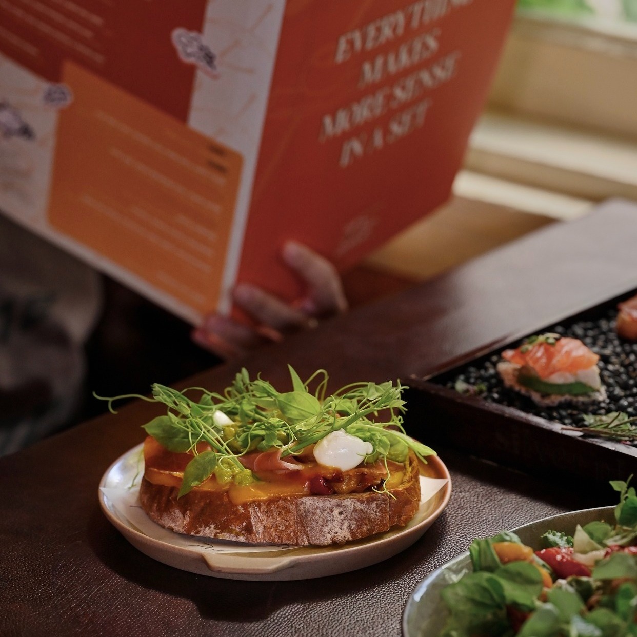 LUNCH ON A TARTINE SLICE — photo 2