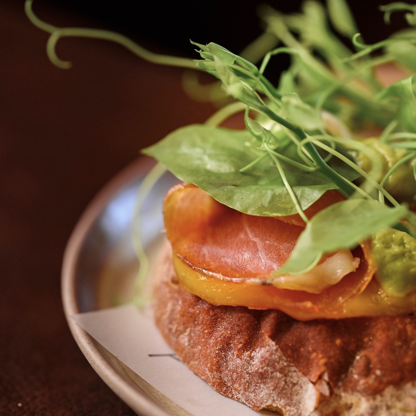 LUNCH ON A TARTINE SLICE — photo 4