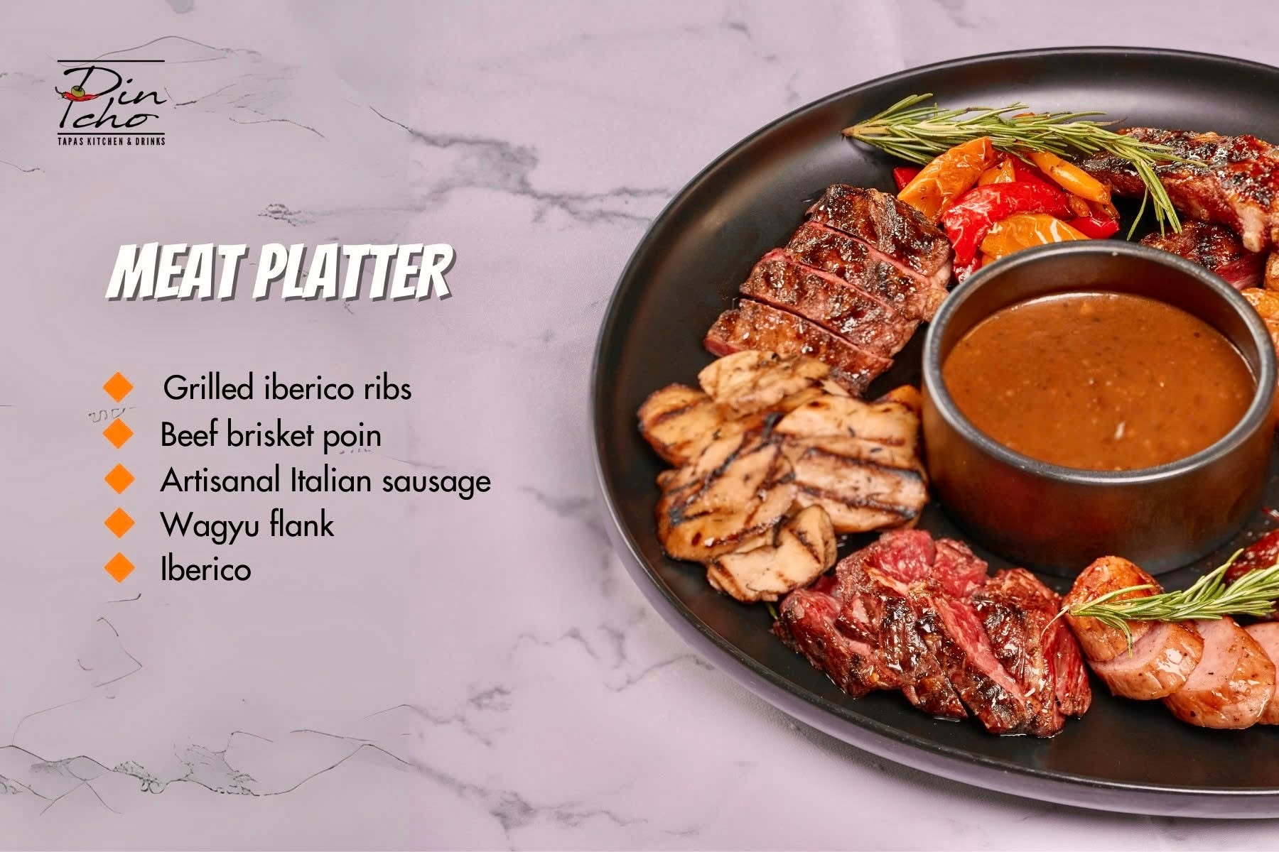 BRUNCHO BEGINS WITH A MEAT PLATTER