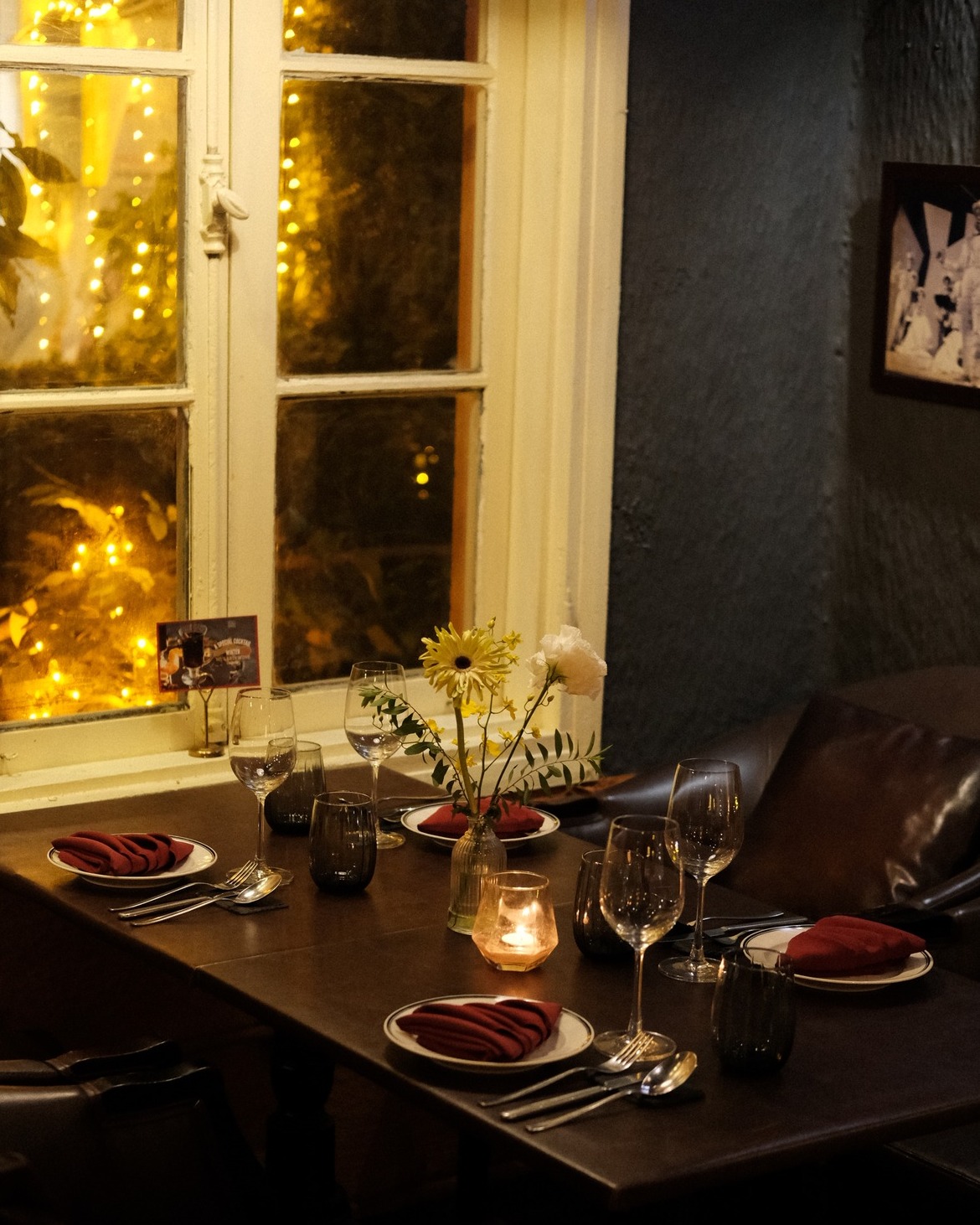 A WARM TABLE IN DECEMBER