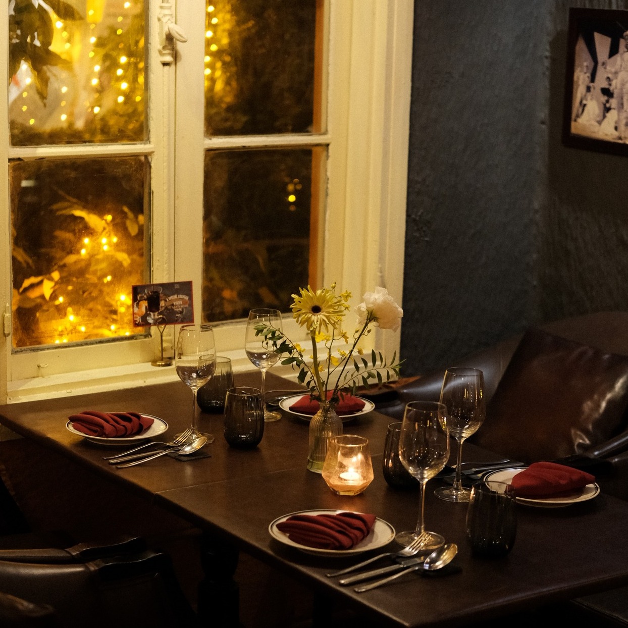 Inside Pincho restaurant