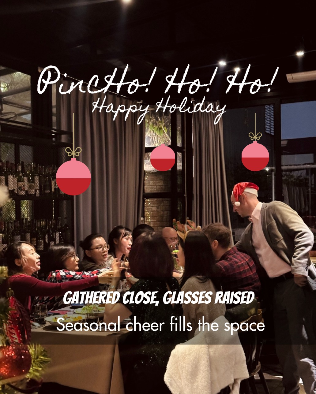 TOASTING TO CHRISTMAS, HO HO